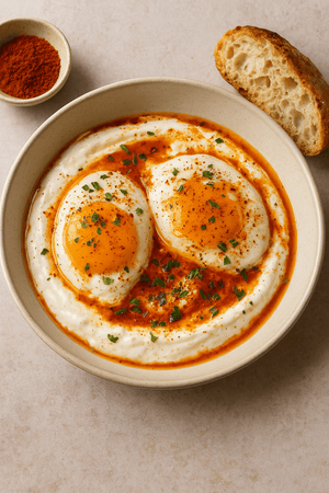 🥚✨ Turkish Eggs (Çılbır)